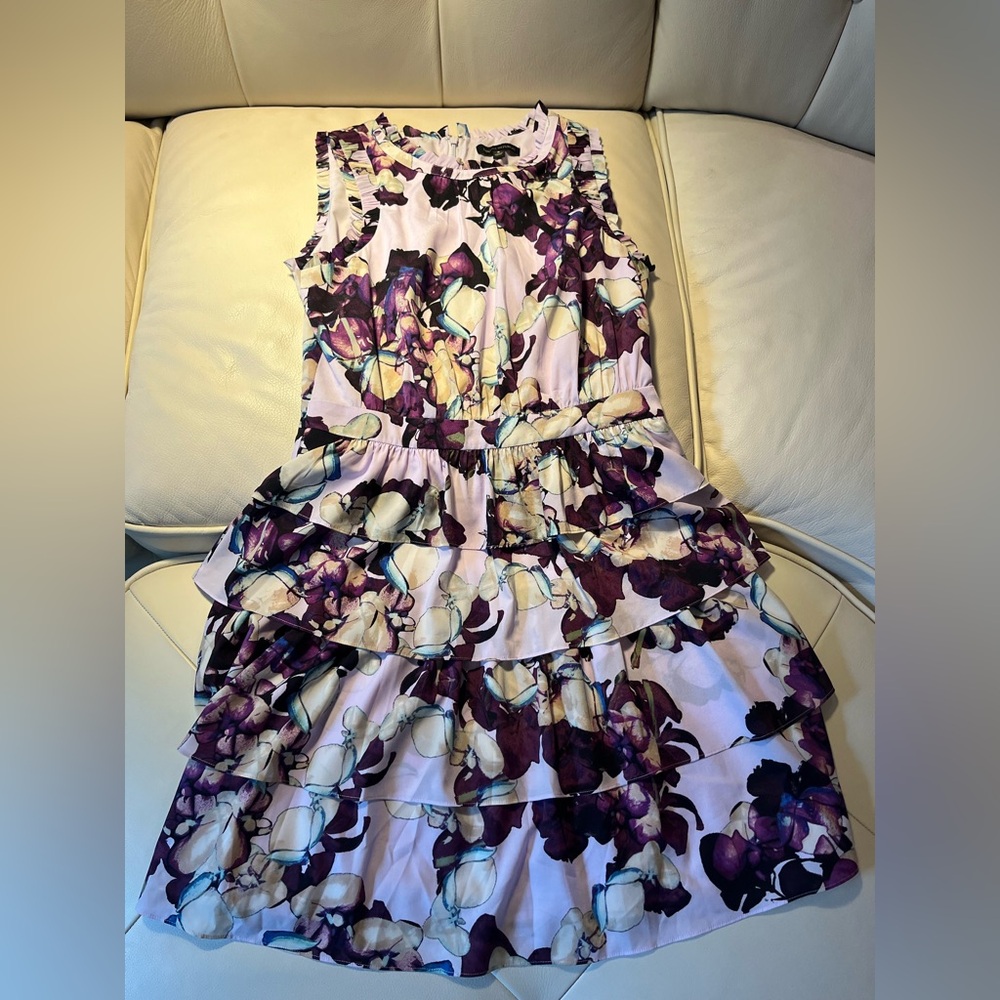 Banana Republic Purple Floral Dress